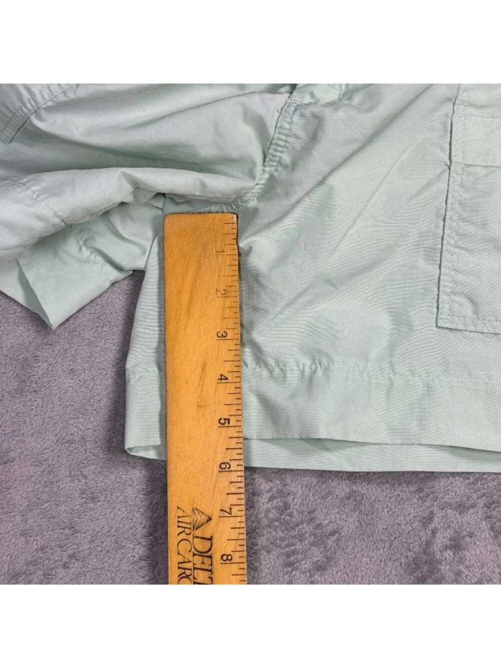 AFTCO Green Fishing Shorts Mens 36 Nylon Utility Cargo Elastic Waist Gorpcore
